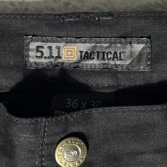 5.11 TACTICAL BLACK TACLITE PRO MENS PANTS 36 X 30 - Picture 2 of 7